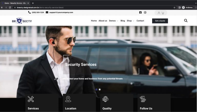 Security WordPress WP Theme