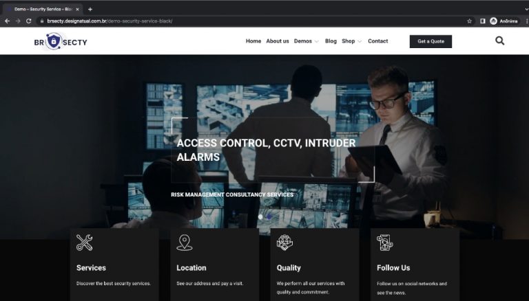 Security WordPress WP Theme