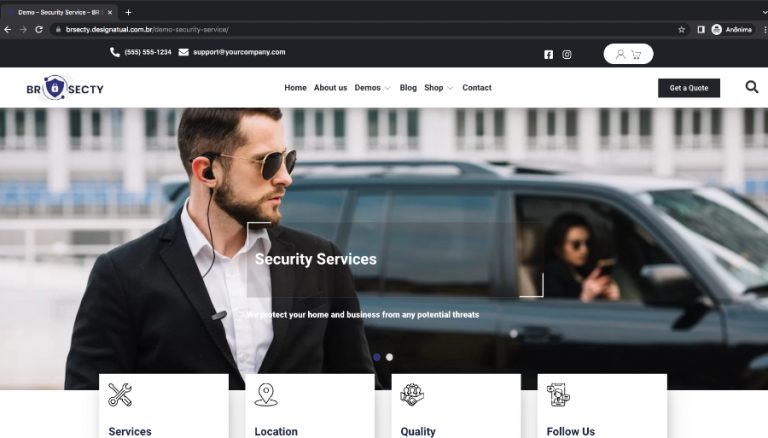 Security WordPress WP Theme